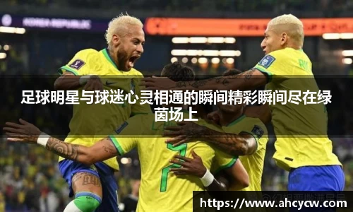 足球明星与球迷心灵相通的瞬间精彩瞬间尽在绿茵场上